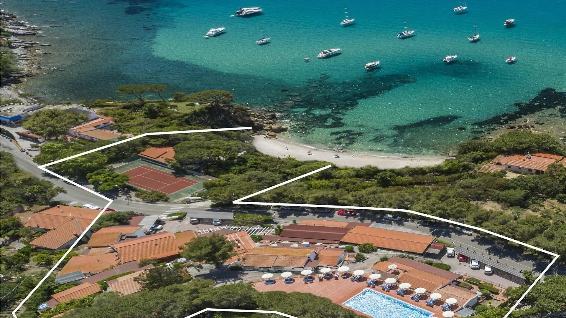 Hotel Paradiso Portoferraio 3*,  Itálie
